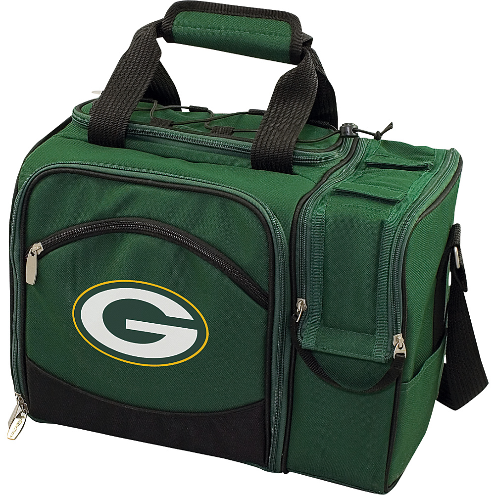 Picnic Time Green Bay Packers Malibu Insulated Picnic Pack Green Bay Packers Hunter Picnic Time Travel Coolers