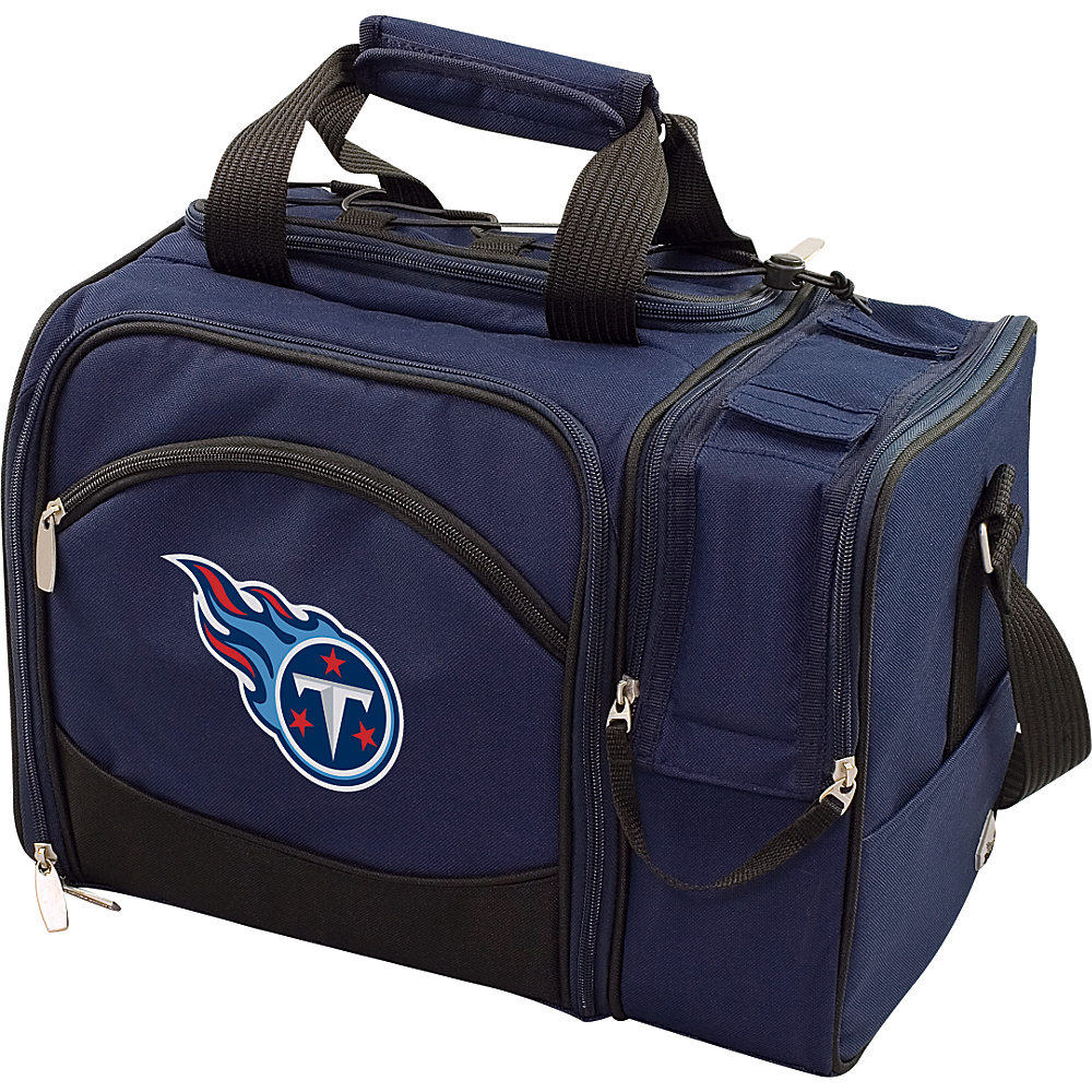 Picnic Time Tennessee Titans Malibu Insulated Picnic Pack Tennessee Titans Navy Picnic Time Travel Coolers