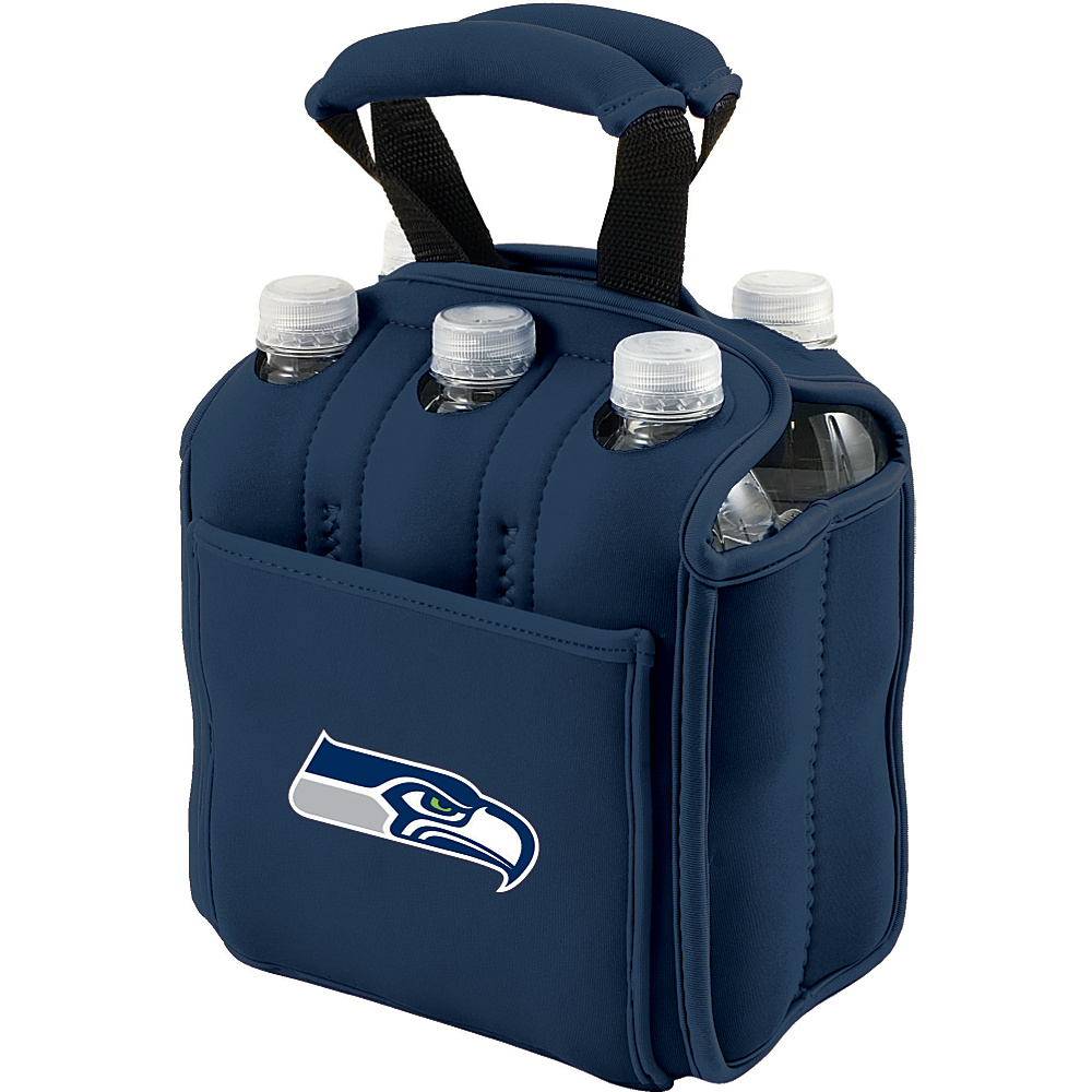 Picnic Time Seattle Seahawks Six Pack Seattle Seahawks Navy Picnic Time Outdoor Accessories