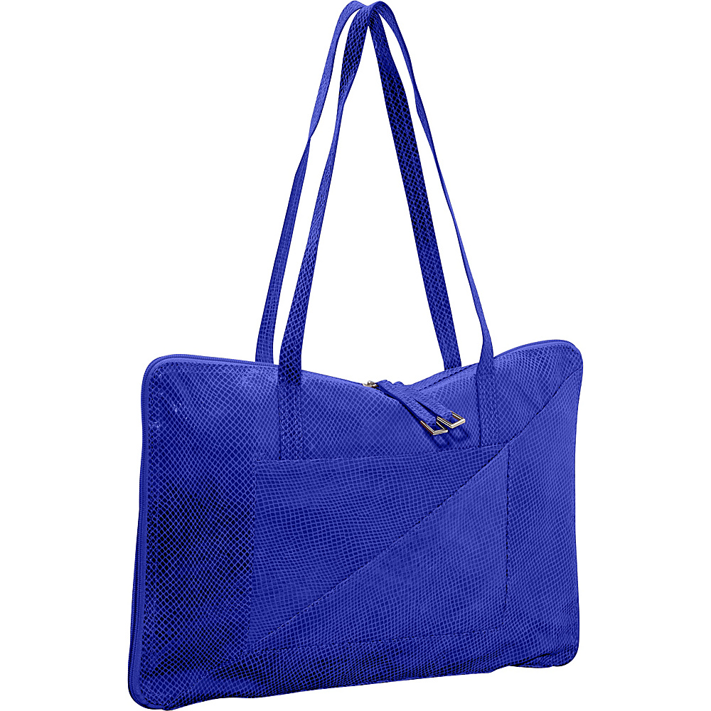 Latico Leathers Francis Shoulder Bag Blue Latico Leathers Leather Handbags