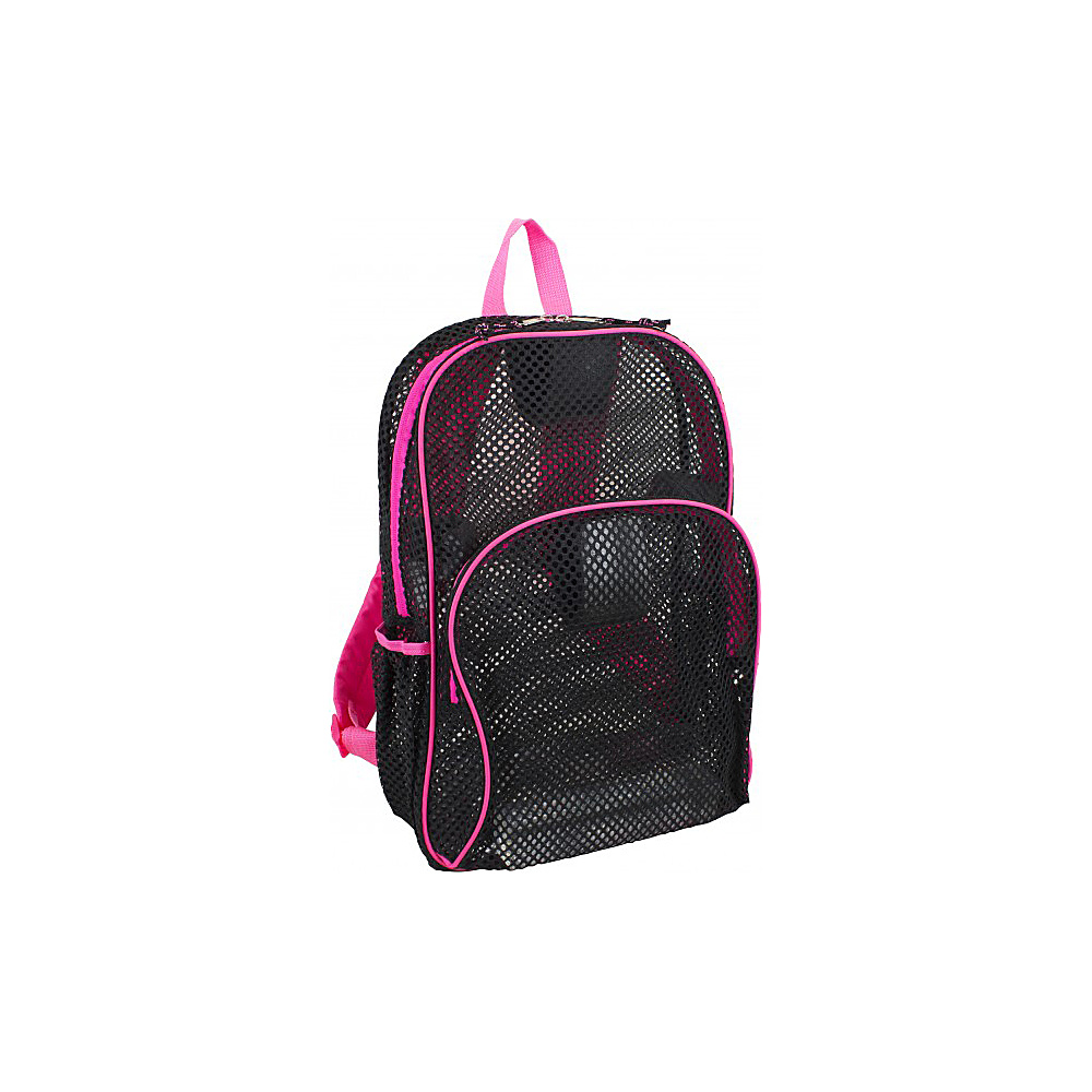 Eastsport Mesh Backpack Pink Sizzle Eastsport Everyday Backpacks