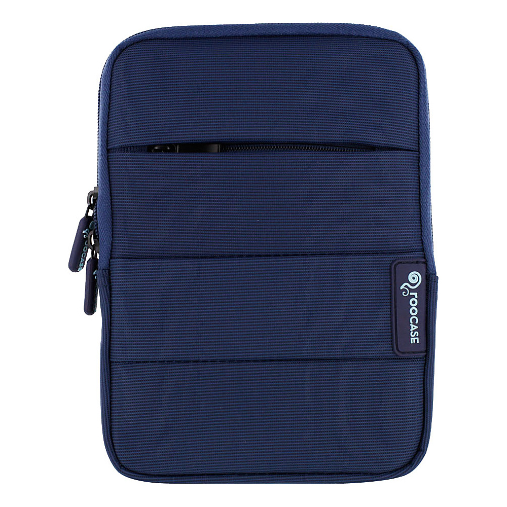 rooCASE Xtreme Super Foam Sleeve for 6 8 Tablet Blue rooCASE Electronic Cases
