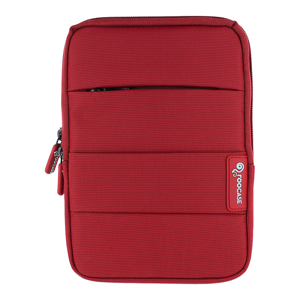 rooCASE Xtreme Super Foam Sleeve for 6 8 Tablet Red rooCASE Electronic Cases