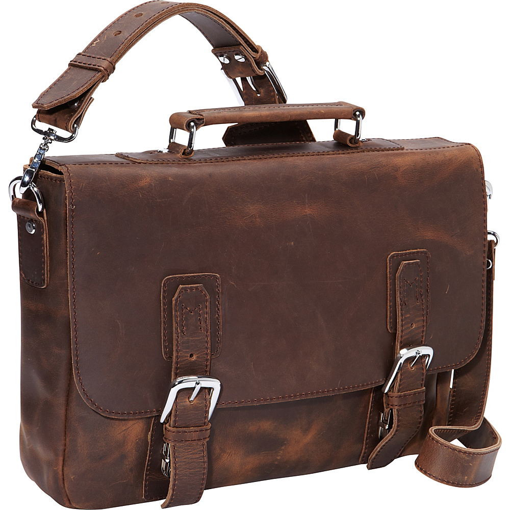 Vagabond Traveler 16 Leather Messenger Bag Dark Brown Vagabond Traveler Messenger Bags