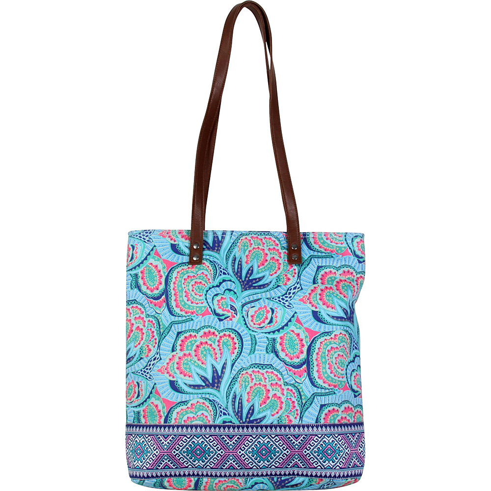 Amy Butler for Kalencom Carmen Tote Oasis Azure Amy Butler for Kalencom Fabric Handbags