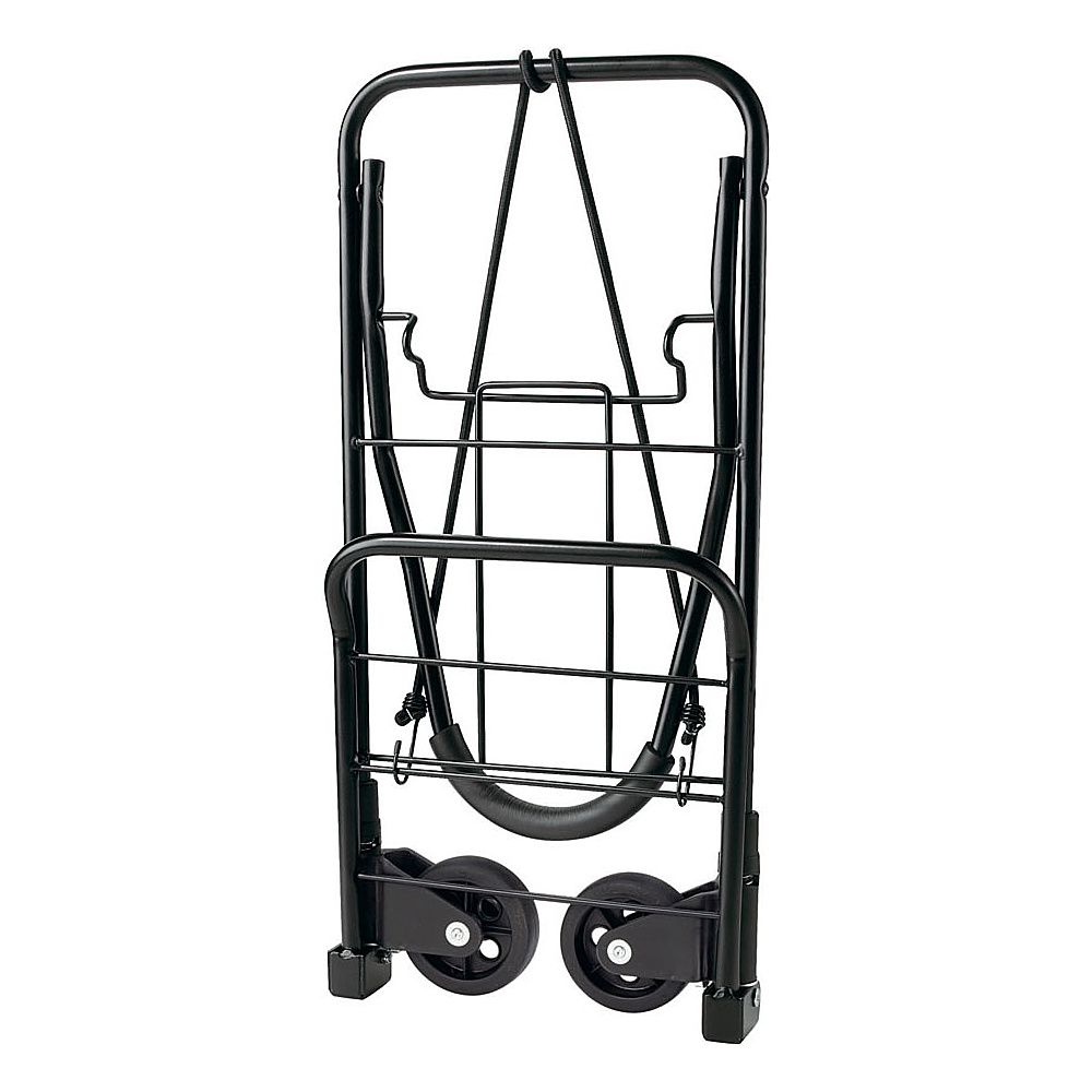 Travel Smart by Conair Flat Folding Multi Use Luggage Cart Black Travel Smart by Conair Luggage Accessories