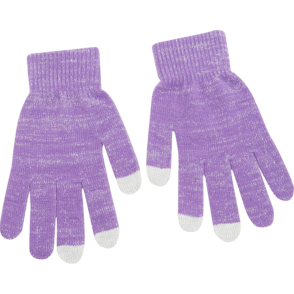 Magid Lux Touch Screen Gloves Purple Magid Hats Gloves Scarves