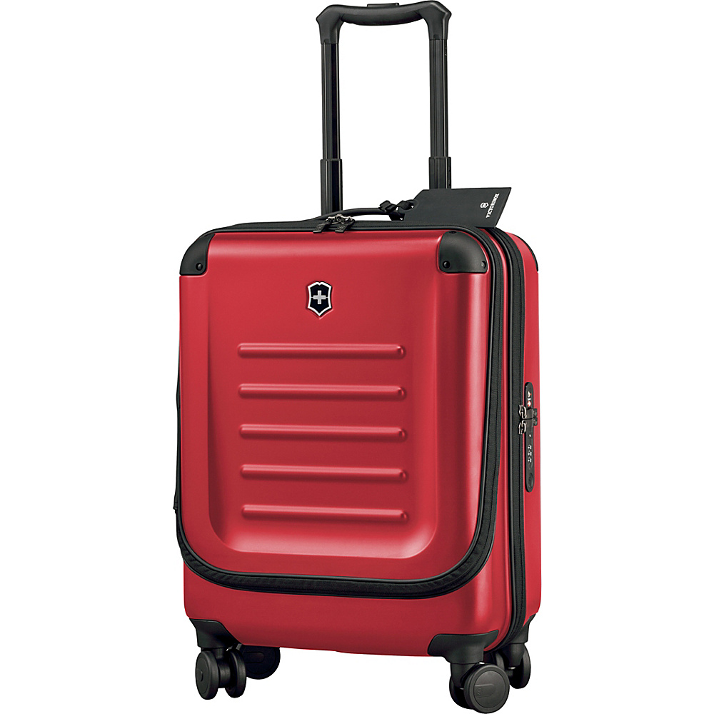 Victorinox Spectra 2.0 Dual Access Global Carry On Red Victorinox Hardside Luggage