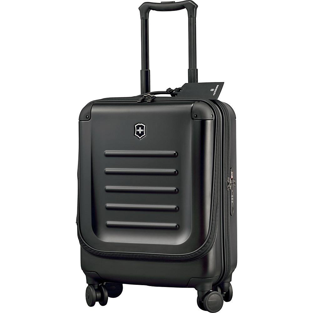 Victorinox Spectra 2.0 Dual Access Global Carry On Black Victorinox Softside Carry On
