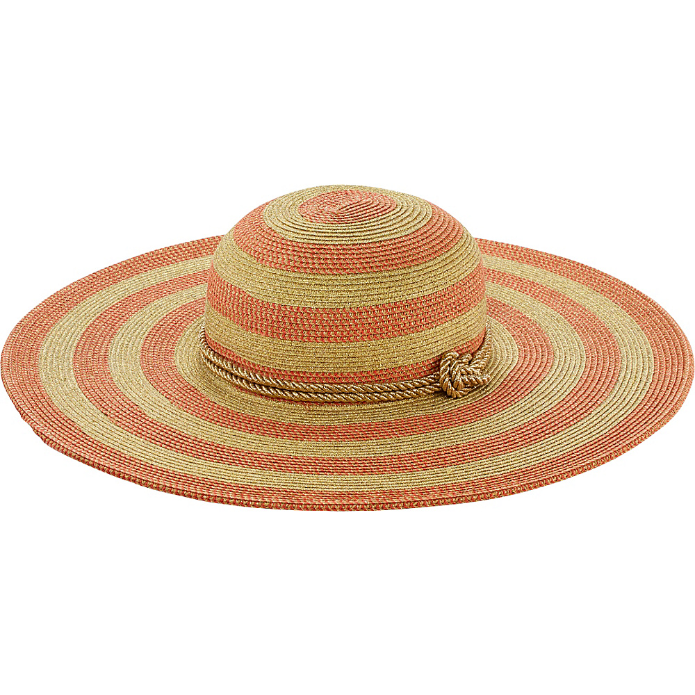 San Diego Hat Lurex Ultra Braid Rope Fedora Copper San Diego Hat Hats