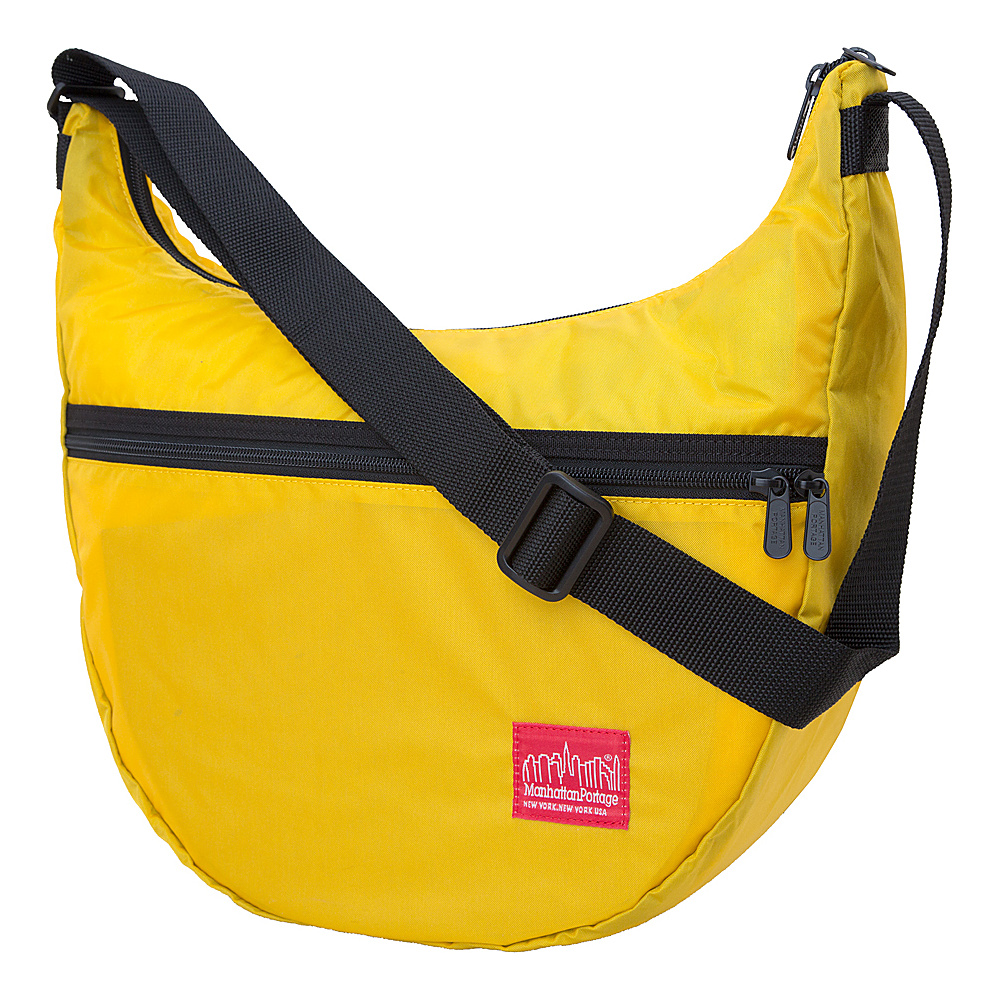 Manhattan Portage CORDURA Lite Nolita Shoulder Bag Yellow Manhattan Portage Manmade Handbags