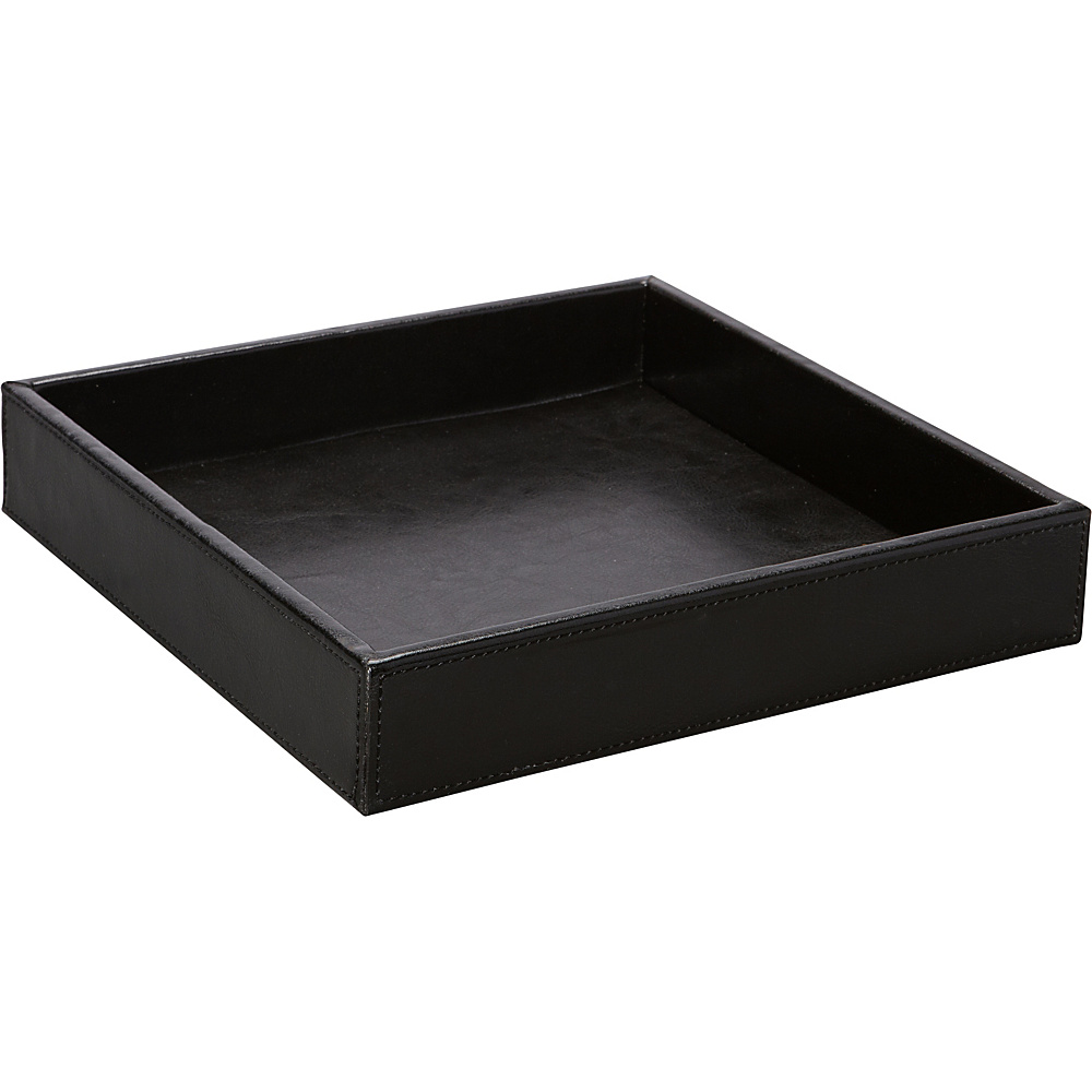 Royce Leather Mansfield Collection Organizer Tray Black Royce Leather Business Accessories