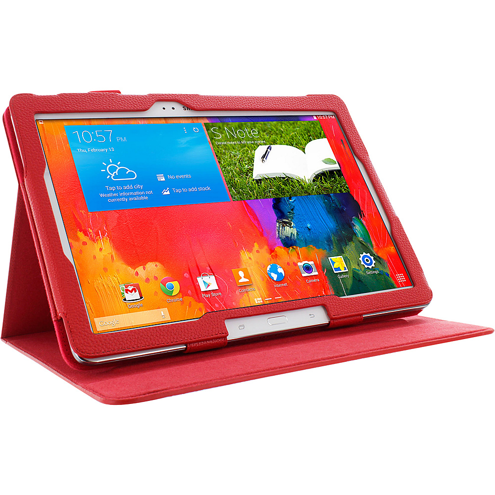 rooCASE Samsung Galaxy Tab Pro 12.2 Note Pro 12.2 Dual View Case Red rooCASE Electronic Cases