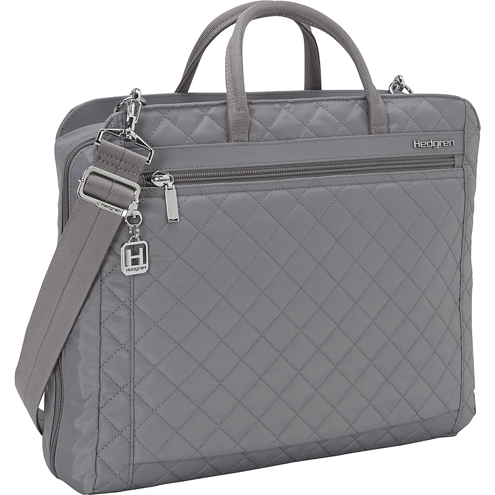 Hedgren Pauline Laptop Briefcase Mouse Grey Hedgren Non Wheeled Business Cases