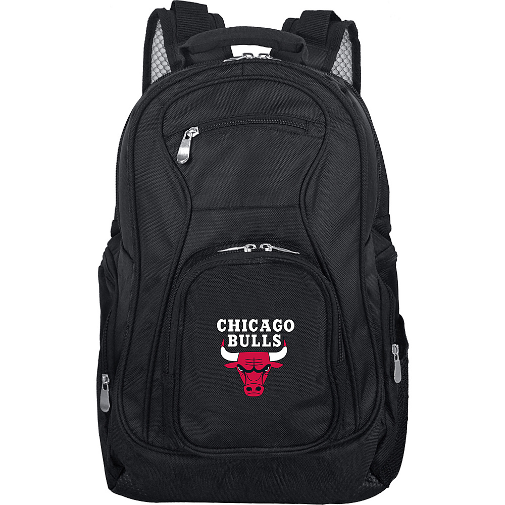 Denco Sports Luggage NBA 19 Laptop Backpack Chicago Bulls Denco Sports Luggage Business Laptop Backpacks