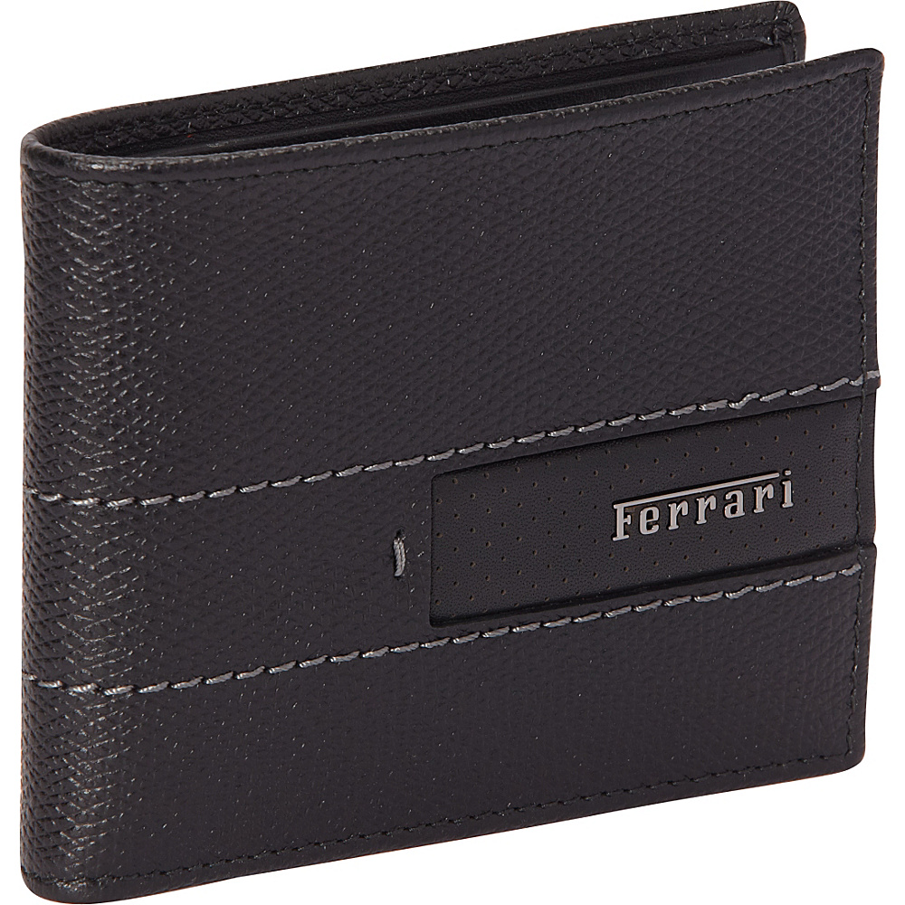 Ferrari Luxury Collection GT Single Pocket Wallet Blacks Ferrari Luxury Collection Mens Wallets