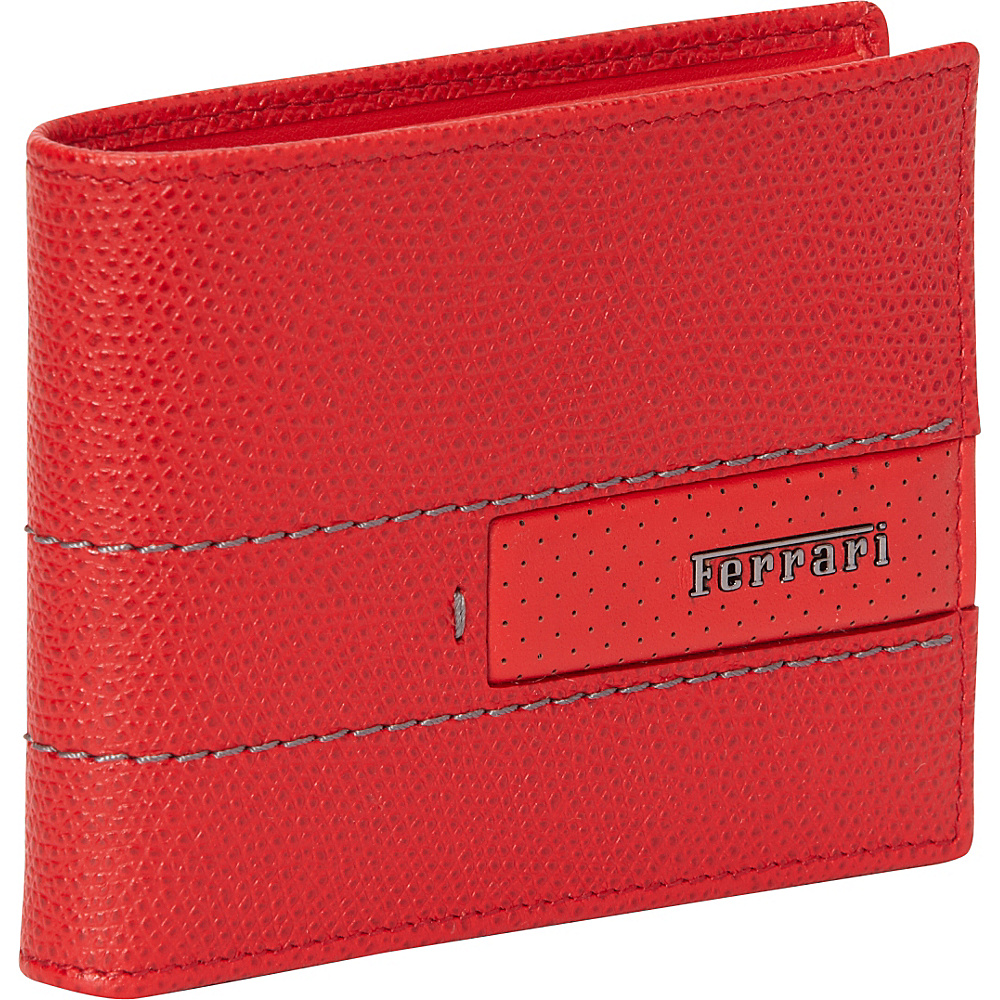 Ferrari Luxury Collection GT Single Pocket Wallet Reds Ferrari Luxury Collection Mens Wallets