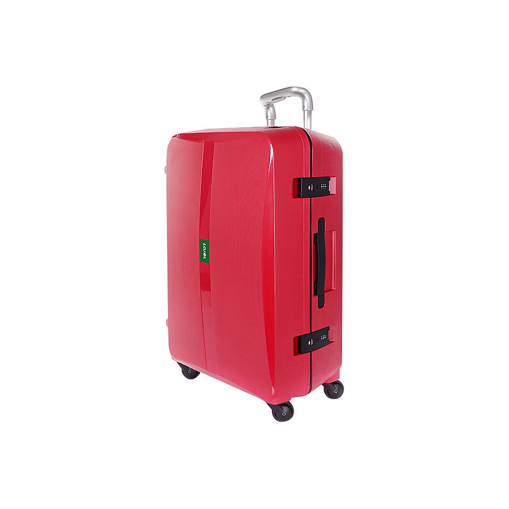 Lojel Octa Medium Luggage Red Lojel Hardside Checked