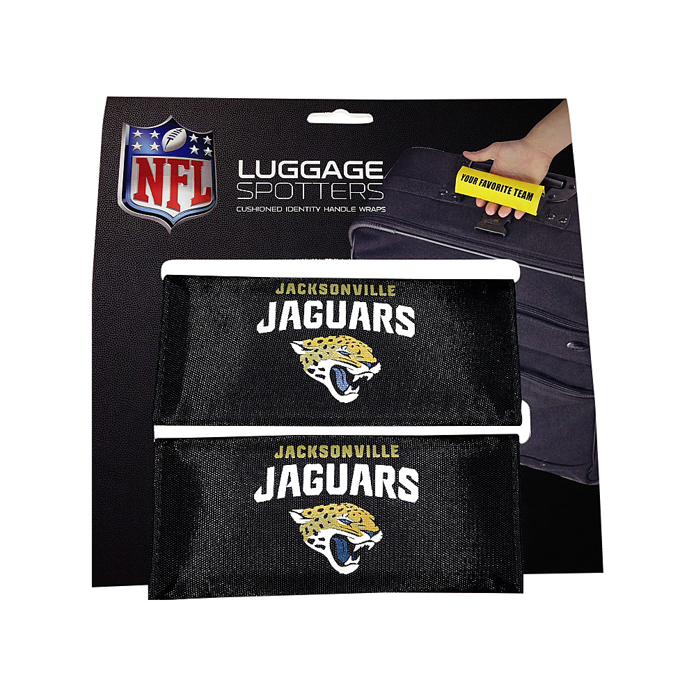 Luggage Spotters NFL Jacksonville Jaguars Luggage Spotter Black Luggage Spotters Luggage Accessories