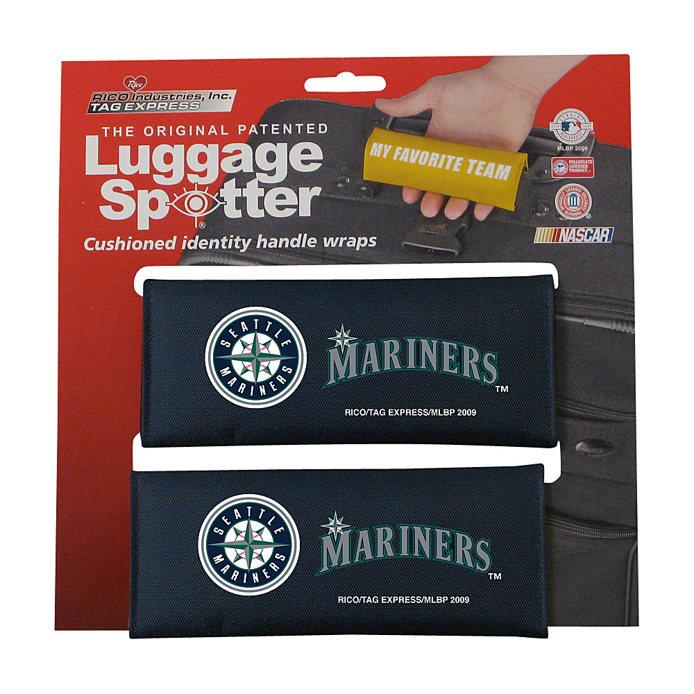 Luggage Spotters MLB Seattle Mariners Luggage Spotter Blue Luggage Spotters Luggage Accessories