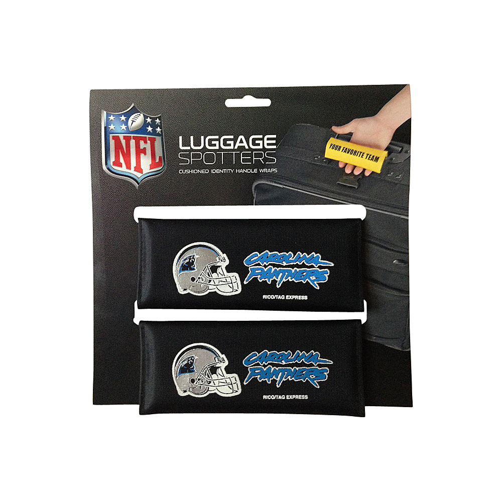 Luggage Spotters NFL Carolina Panthers Luggage Spotter Blue Luggage Spotters Luggage Accessories