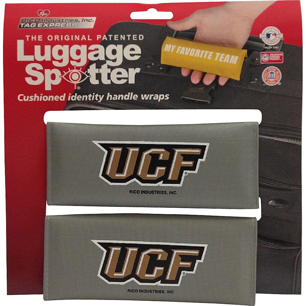 Luggage Spotters NCAA UCF Luggage Spotter Gray Luggage Spotters Luggage Accessories