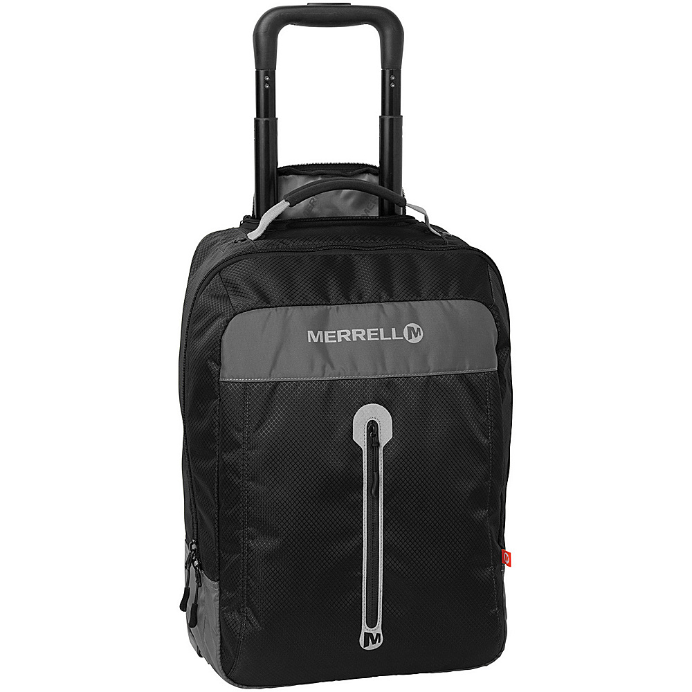 Merrell Brower Rolling Backpack Black Merrell Wheeled Backpacks