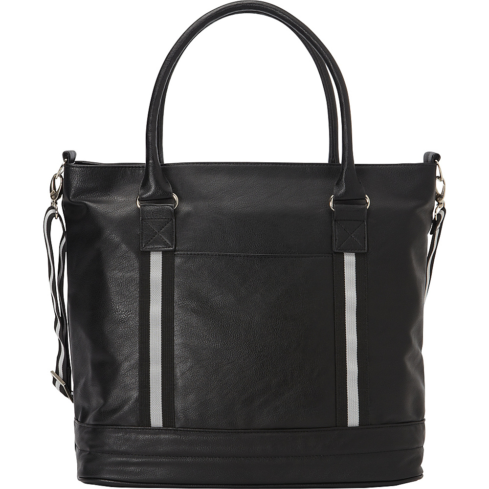 Bellino Cooper Tote Black Bellino Leather Handbags