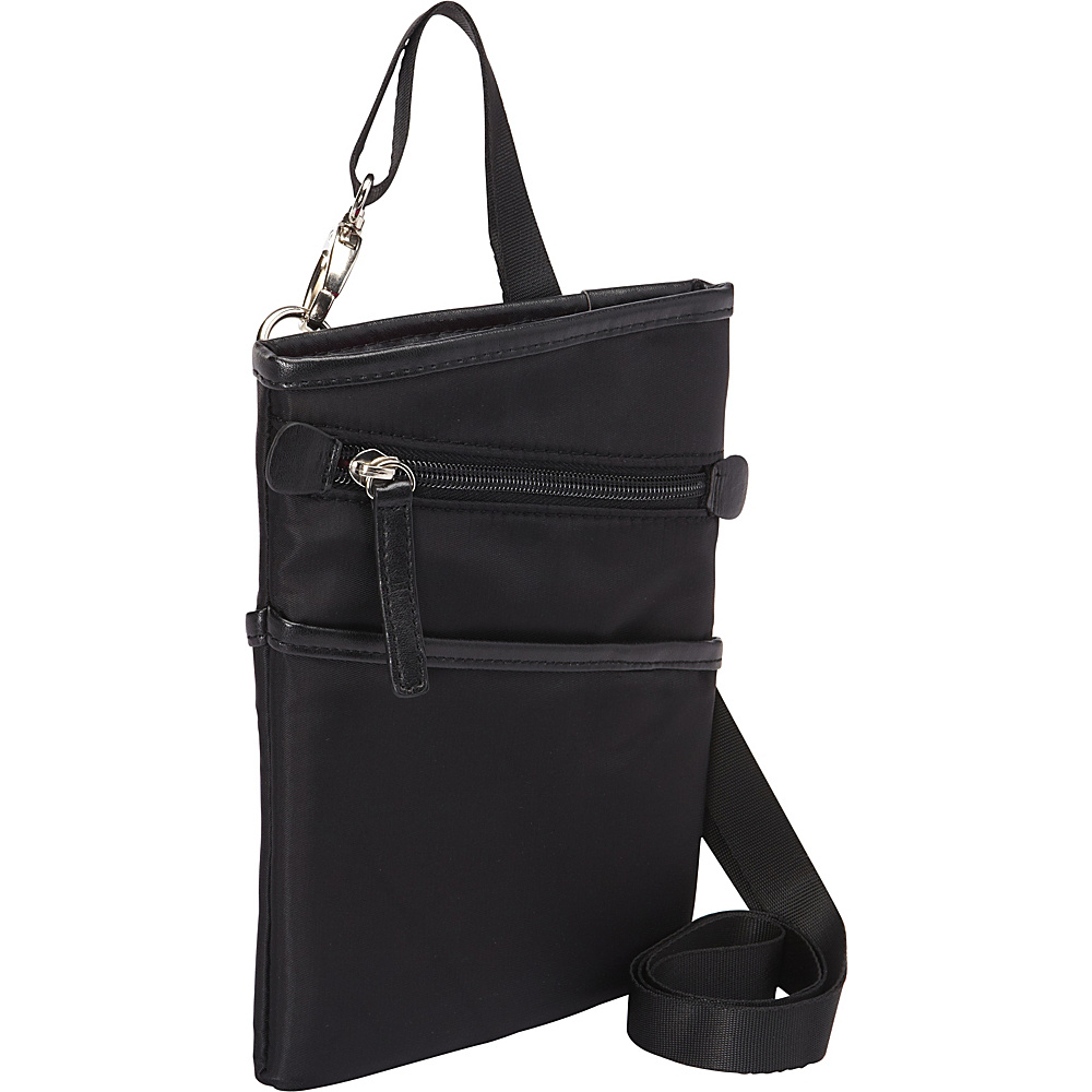 Women In Business Dallas City Slim Shoulder Bag 7 Black Women In Business Fabric Handbags