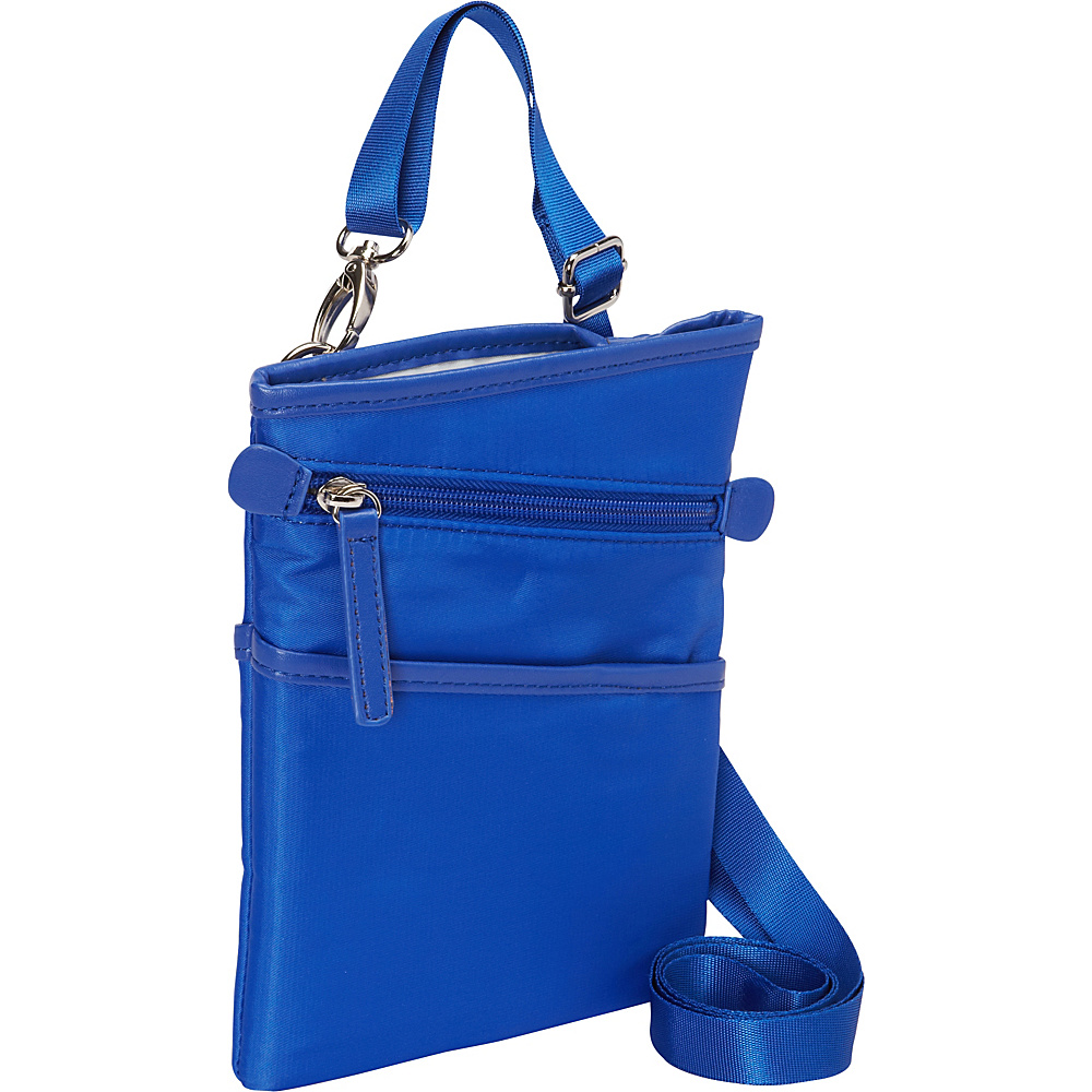 Women In Business Dallas City Slim Shoulder Bag 7 Blue Women In Business Fabric Handbags