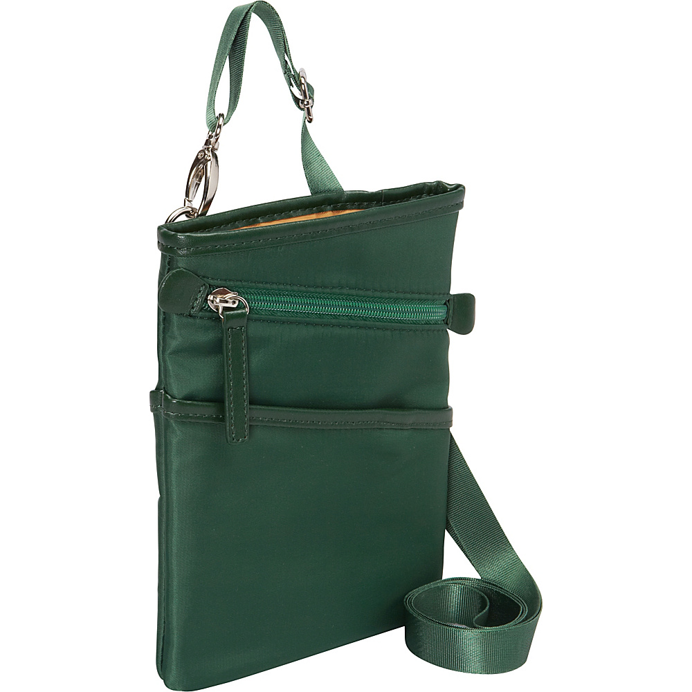 Women In Business Dallas City Slim Shoulder Bag 7 Green Women In Business Fabric Handbags