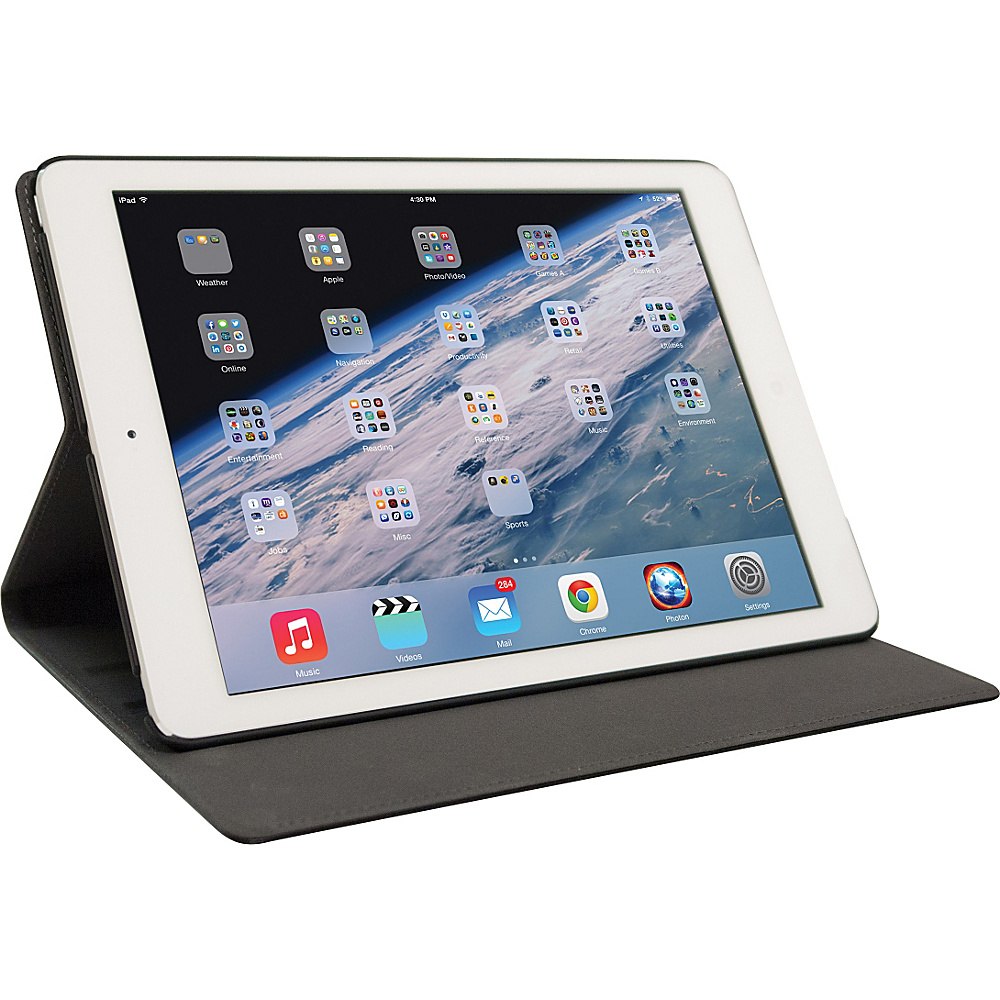 Mobile Edge Deluxe SlimFit iPad Air Case Stand 10 Black Mobile Edge Electronic Cases