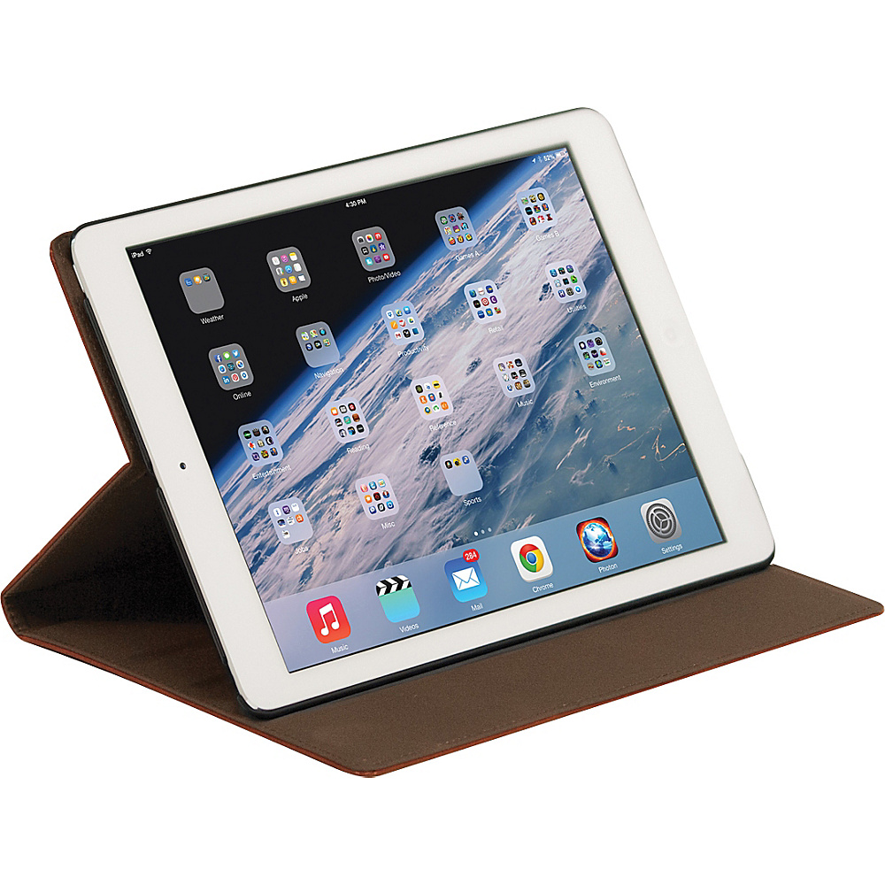 Mobile Edge Deluxe SlimFit iPad Air Case Stand 10 Brown Mobile Edge Electronic Cases