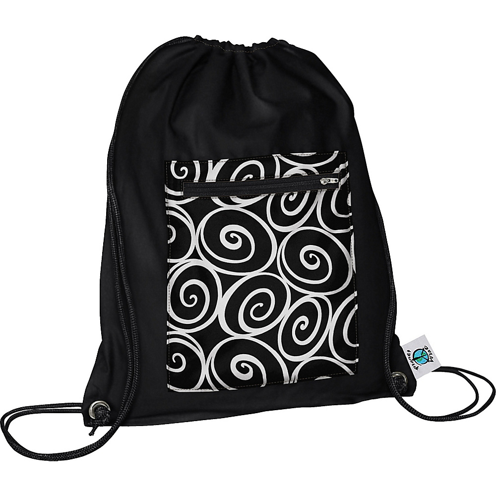 Planet Wise Sport Sack pack Midnight Curl Planet Wise School Day Hiking Backpacks