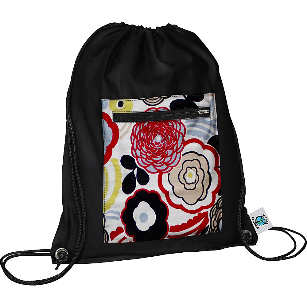 Planet Wise Sport Sack pack Art Deco Planet Wise School Day Hiking Backpacks