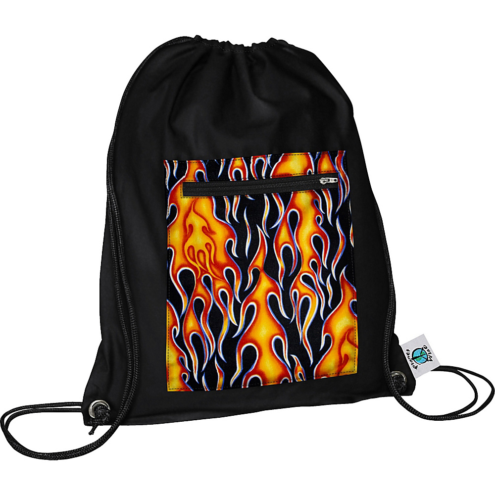Planet Wise Sport Sack pack Flame Planet Wise School Day Hiking Backpacks