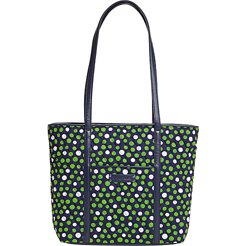 Vera Bradley Small Trimmed Vera Lucky Dots - Vera Bradley Fabric Handbags
