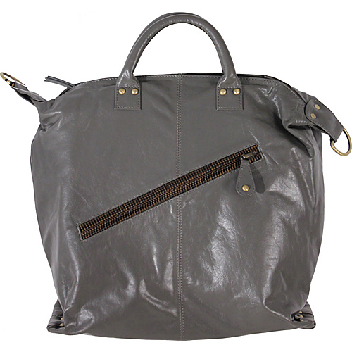Latico Leathers Sam Tote Slate - Latico Leathers Leather Handbags