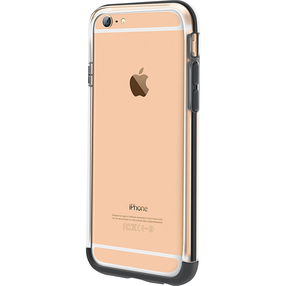 rooCASE Ultra Slim Fit Strio Bumper Case Cover for iPhone 6 6s 4.7 Clear rooCASE Personal Electronic Cases
