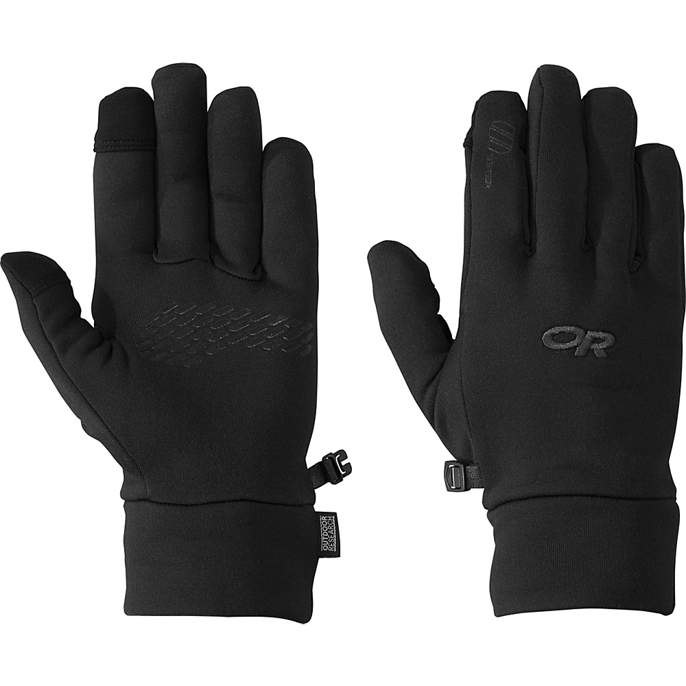 Outdoor Research PL 150 Sensor Gloves Men s Black MD Outdoor Research Hats Gloves Scarves