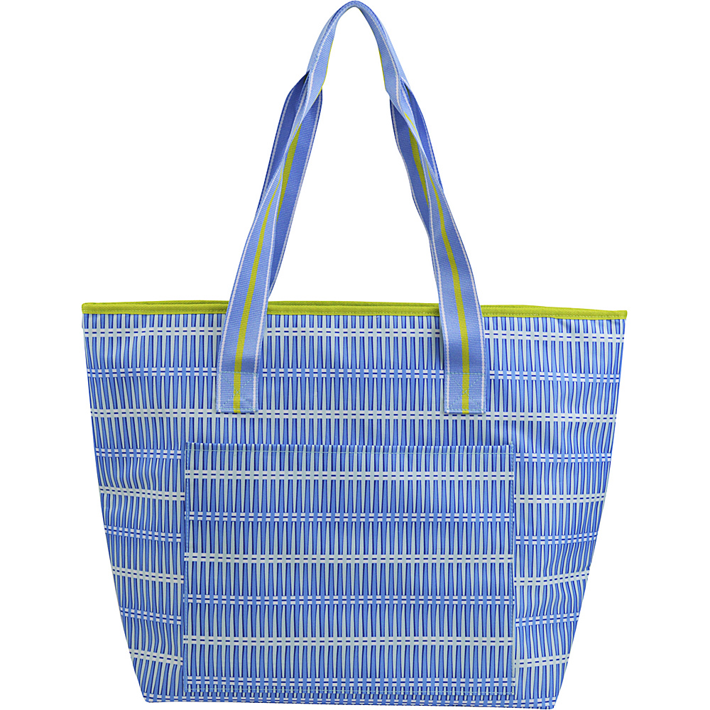 All For Color Cooler Tote Blue Rattan All For Color Travel Coolers