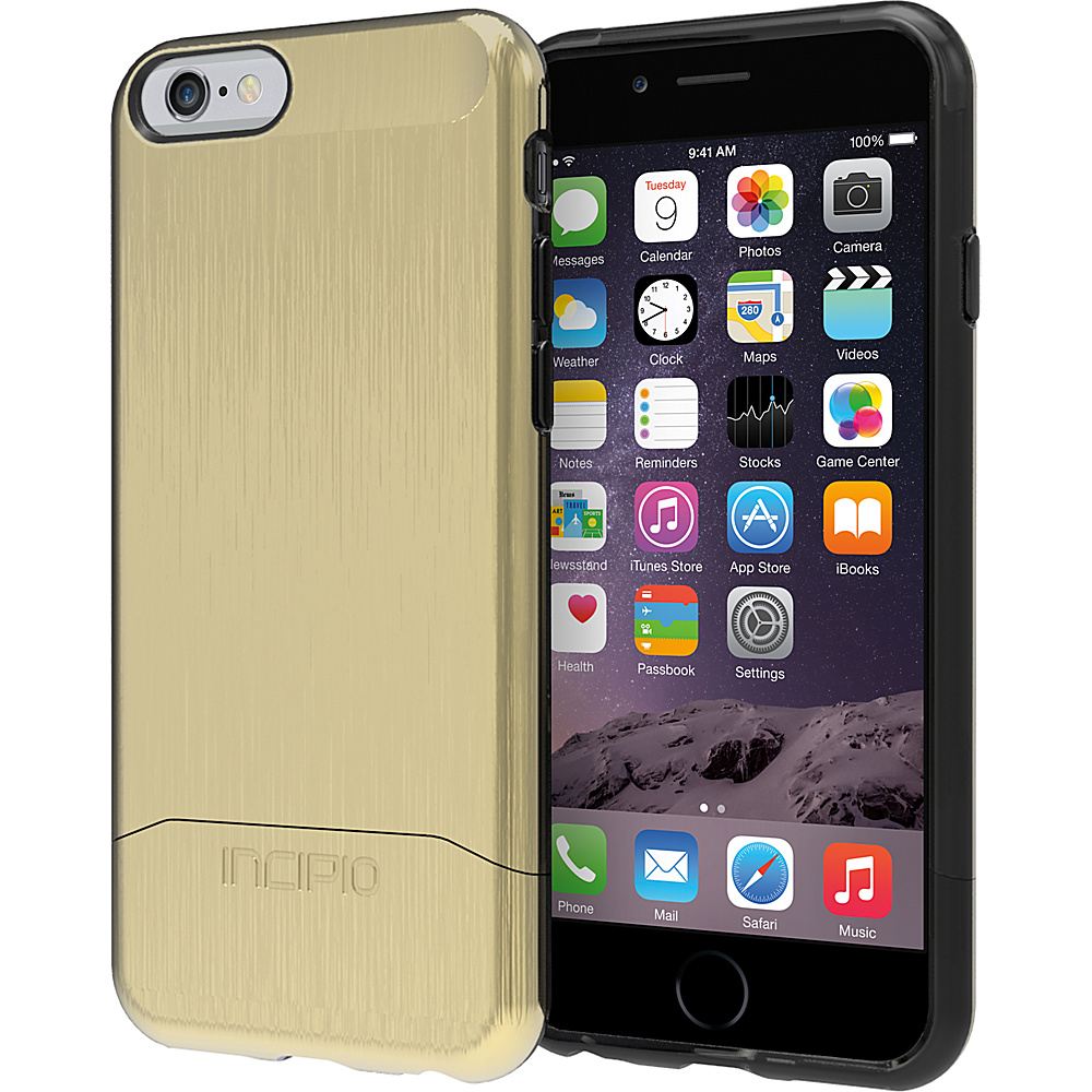 Incipio Edge SHINE iPhone 6 6s Case Gold Incipio Electronic Cases