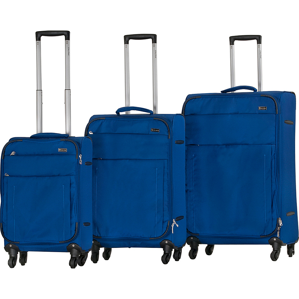 CalPak Wilshire Luggage Set Navy Blue CalPak Luggage Sets