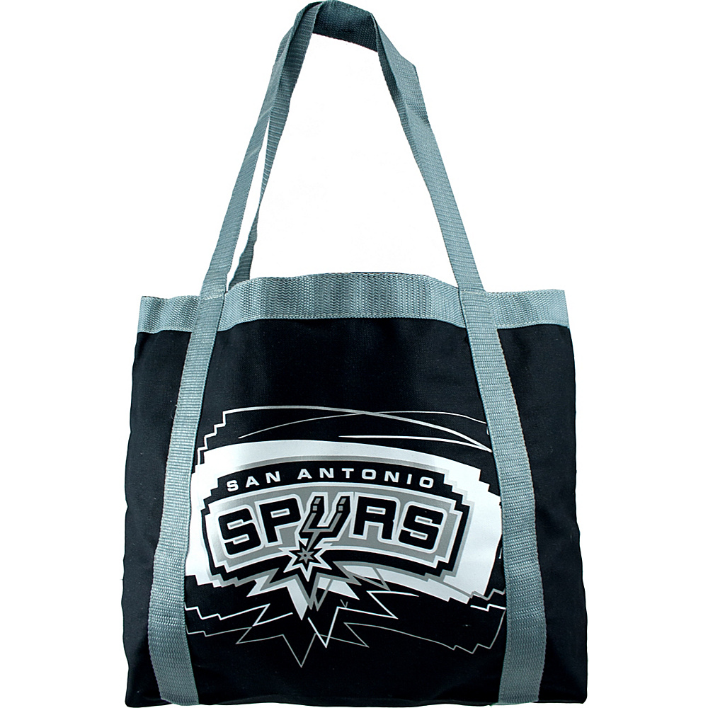 Littlearth Team Tailgate Tote NBA Teams San Antonio Spurs Littlearth Fabric Handbags