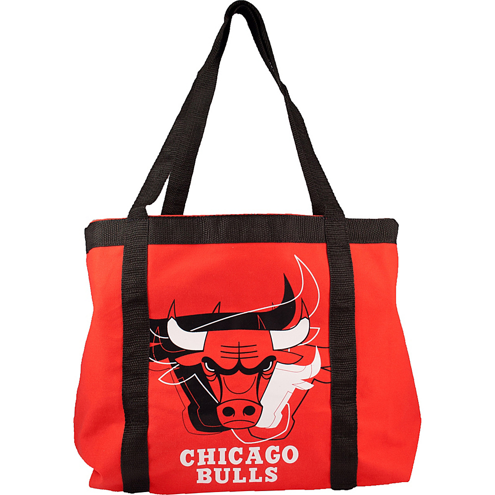 Littlearth Team Tailgate Tote NBA Teams Chicago Bulls Littlearth Fabric Handbags