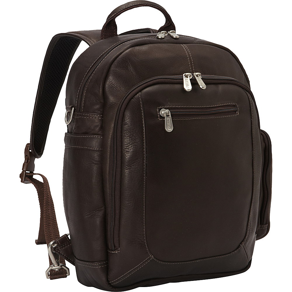 Piel Laptop Backpack Handbag Chocolate Piel Business Laptop Backpacks
