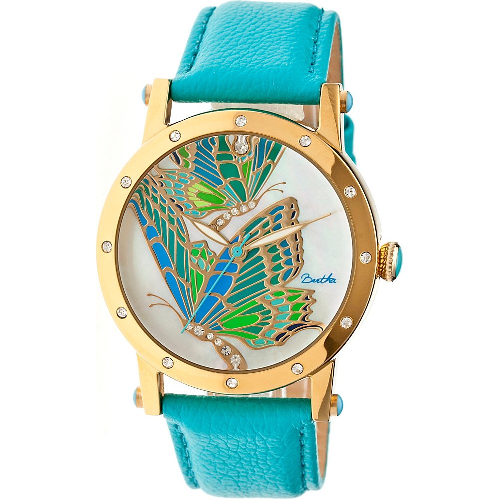Bertha Watches Isabella Watch Turquoise Multicolor Bertha Watches Watches