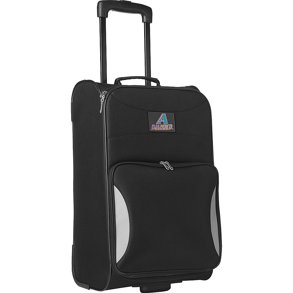 Denco Sports Luggage Cooperstown MLB 21 Steadfast Upright Carry on Cooperstown Diamondbacks Denco Sports Luggage Small Rolling Luggage