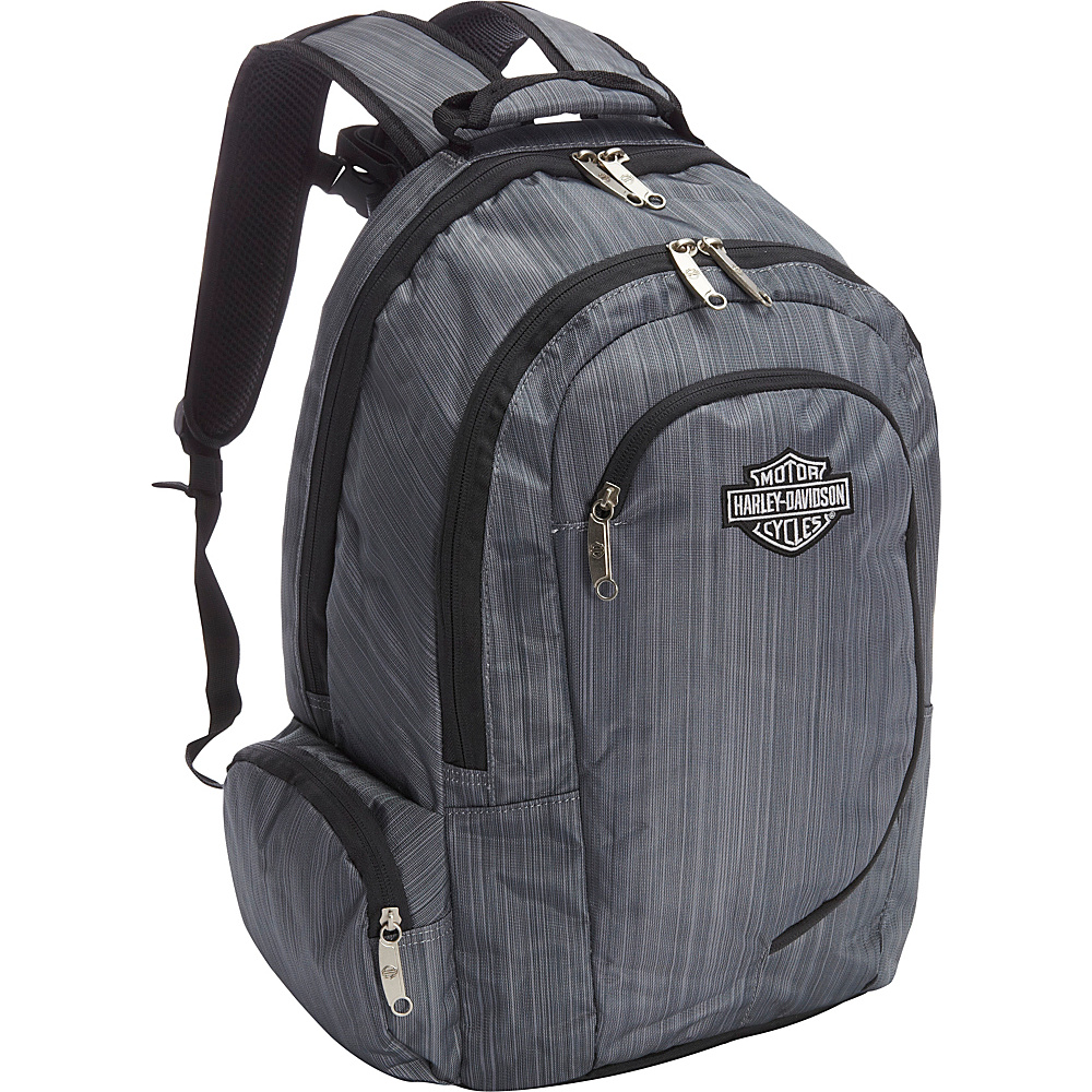 Harley Davidson by Athalon Backpack Steel Grey Harley Davidson by Athalon Business Laptop Backpacks
