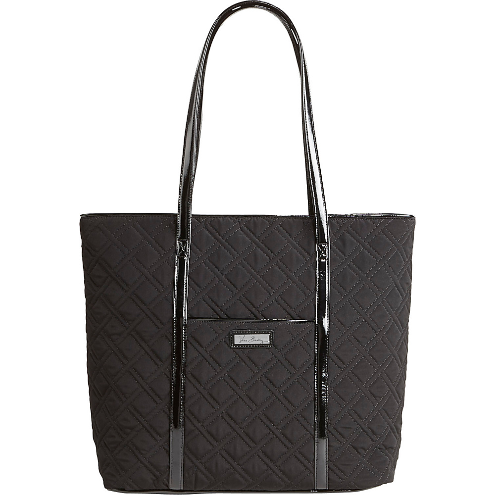 Vera Bradley Trimmed Vera Solids Classic Black Vera Bradley Fabric Handbags